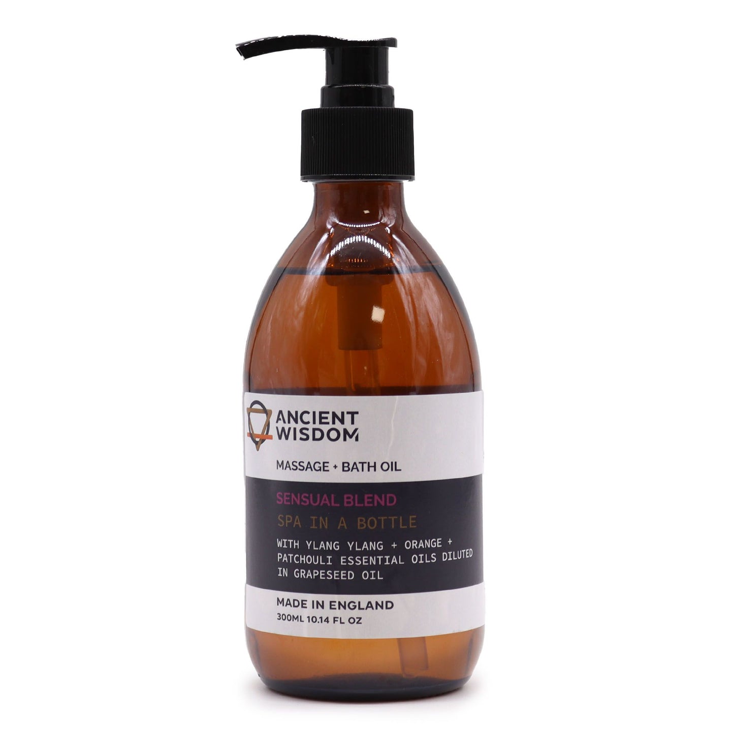 Huile de massage et de bain aromathérapie - Sensuelle 300 ml
