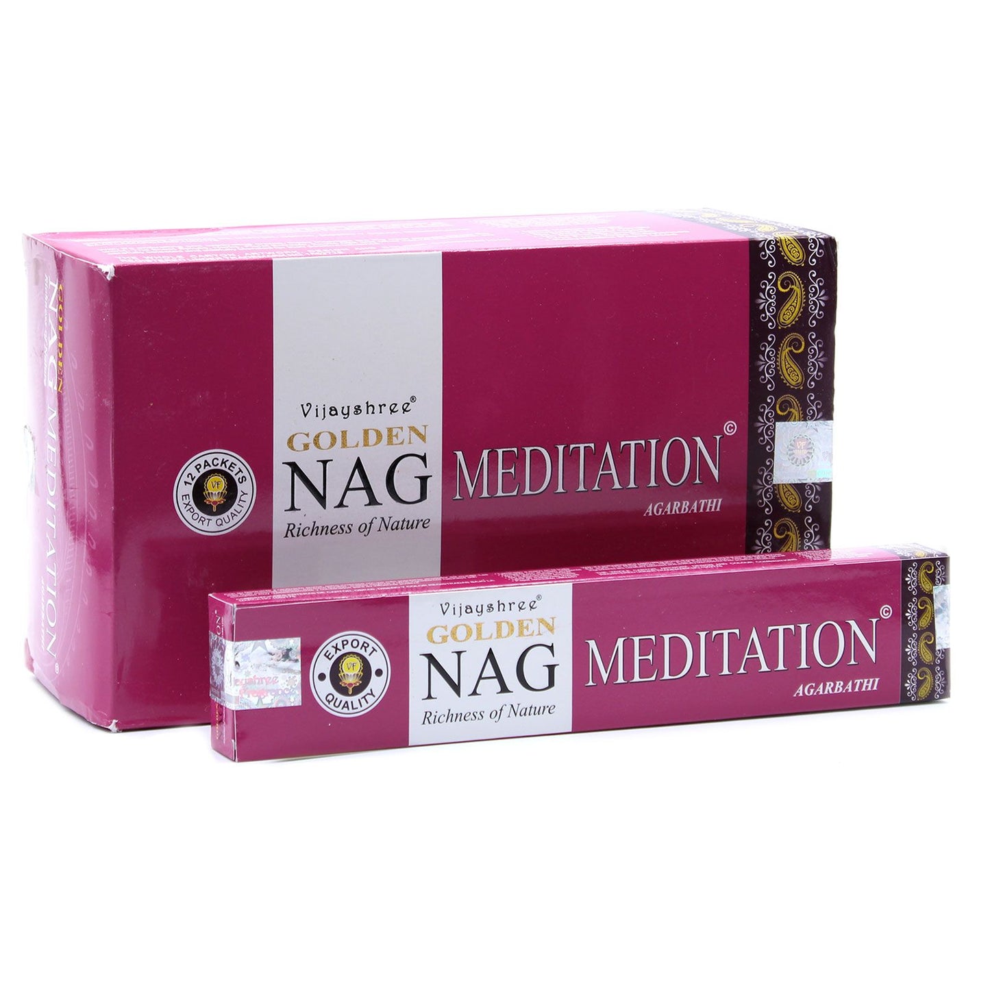Encens Golden Nag 15 g - Méditation
