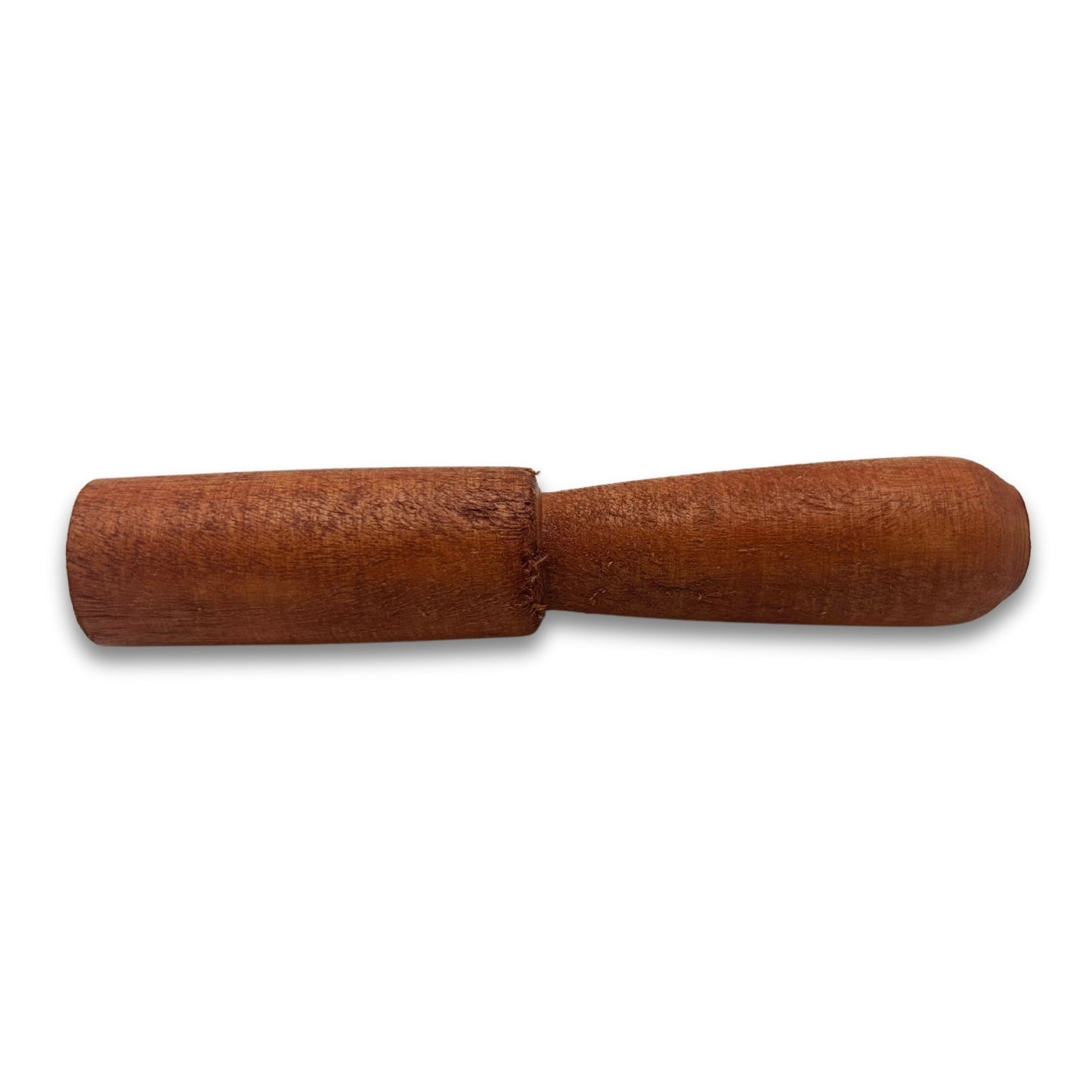 Bâton en bois - 13 cm - Manche profilé - sans cuir