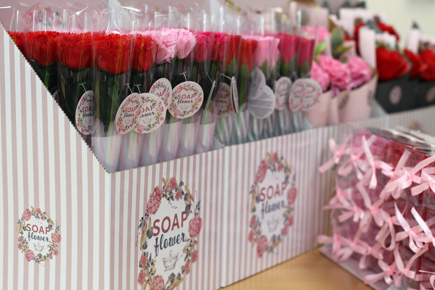 Fleurs de savon - Petites roses