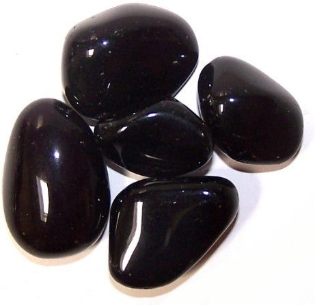 L Tumble Stones - Obsidienne noire