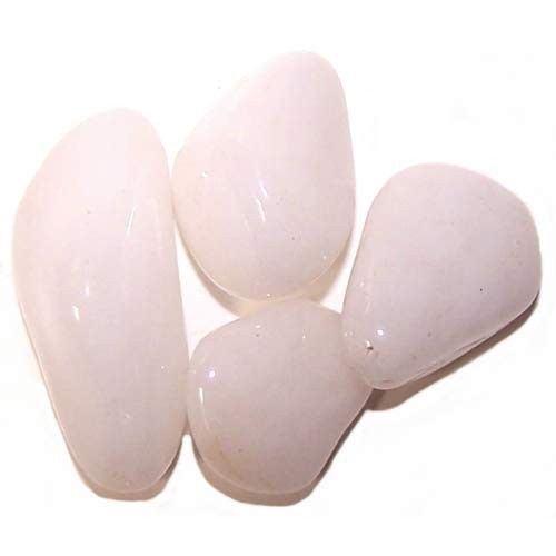 L Tumble Stones - Quartz blanc