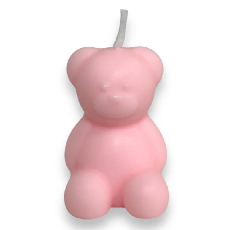 Bougies décoratives en forme d'ours
