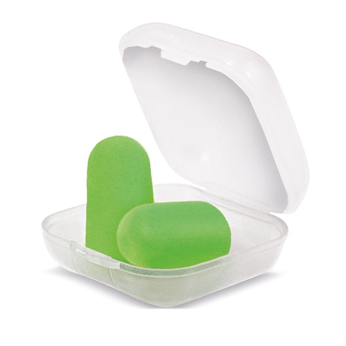 BOUCHONS D'OREILLES DANS UNE BOÎTE EN PLASTIQUE « HARNIS »
