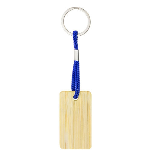 LLAVERO DE BAMBÚ RECTANGULAR "YIBIN"