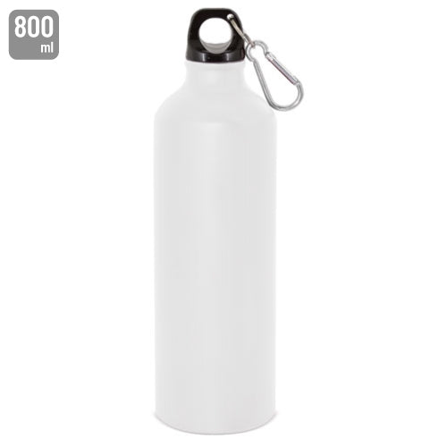 BOTELLA DE ALUMINIO CON MOSQUETON 800 ml. "TUAREG"