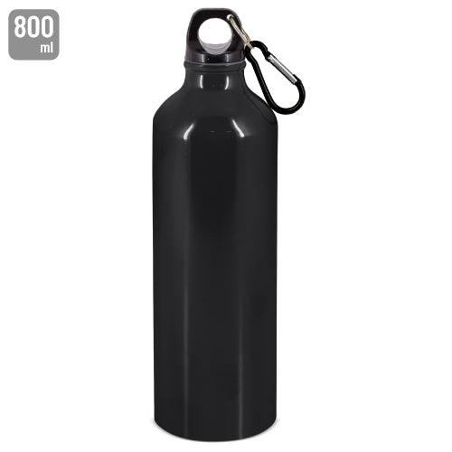 BOTELLA DE ALUMINIO CON MOSQUETON 800 ml. "TUAREG"