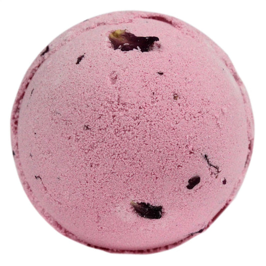 3 bombes de bain à la rose et aux pétales