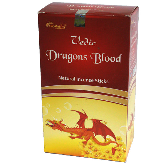 Bâtonnets d'encens védiques - Sang de dragon