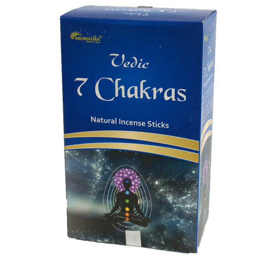 Bâtonnets d'encens védiques - 7 chakras
