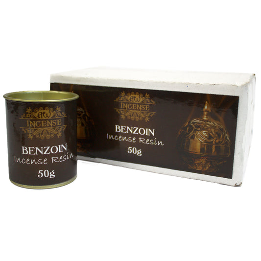 50 g de résine de benjoin