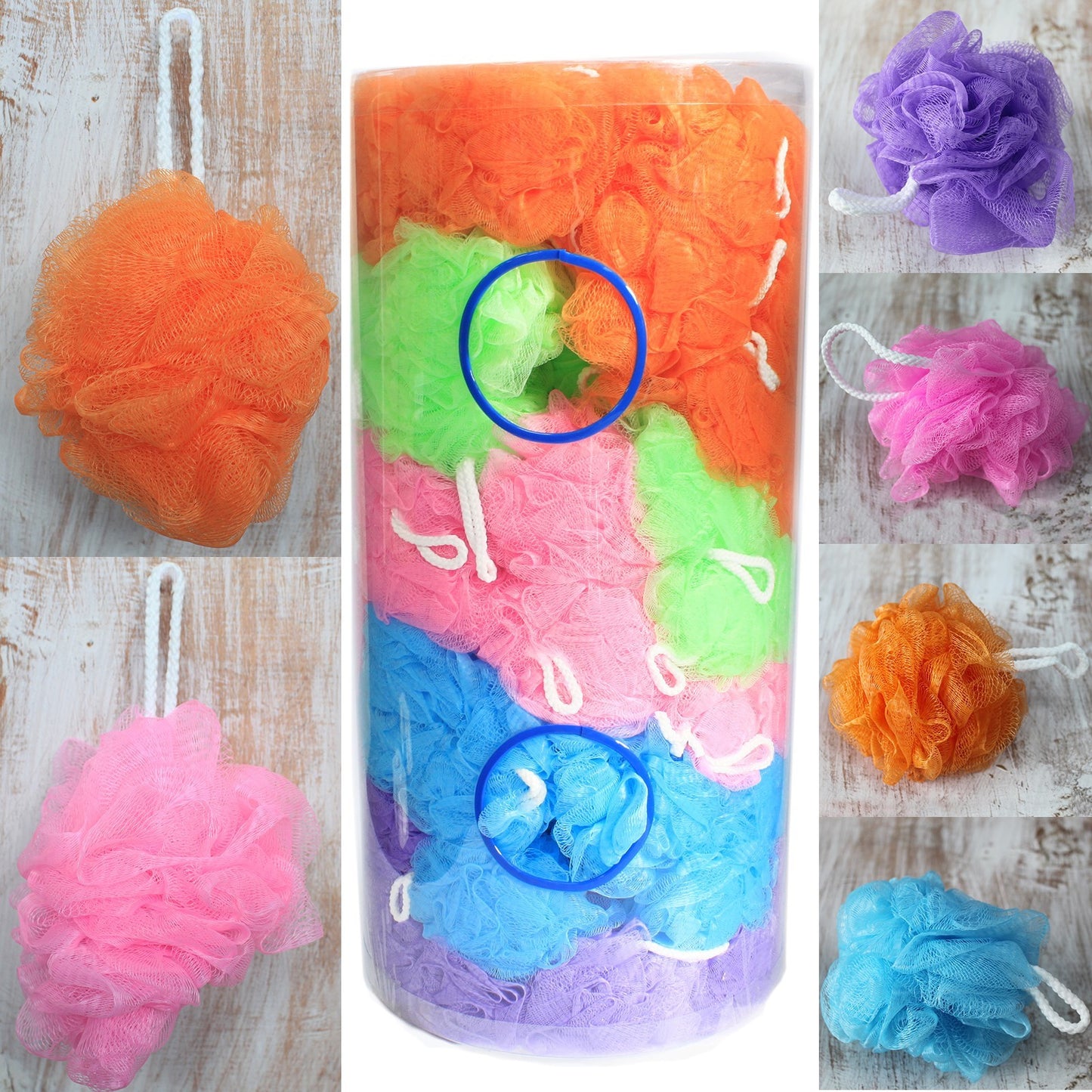 Éponge de bain - Classique 5 assorties 40 g
