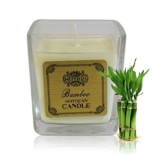Bougie en cire de soja - Bambou