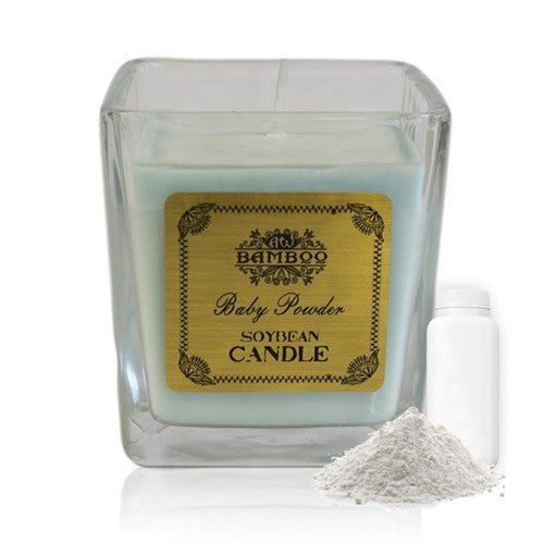 Bougie en cire de soja - Talc