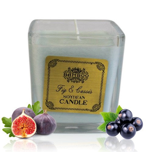 Bougie en cire de soja - Figue et cassis