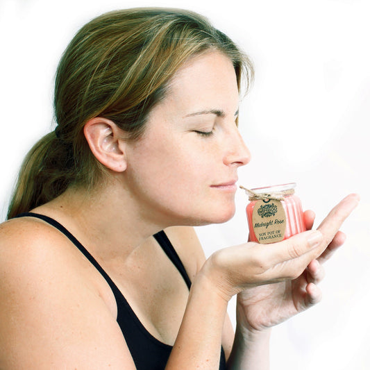 Bougie en pot de cire de soja - Grenade