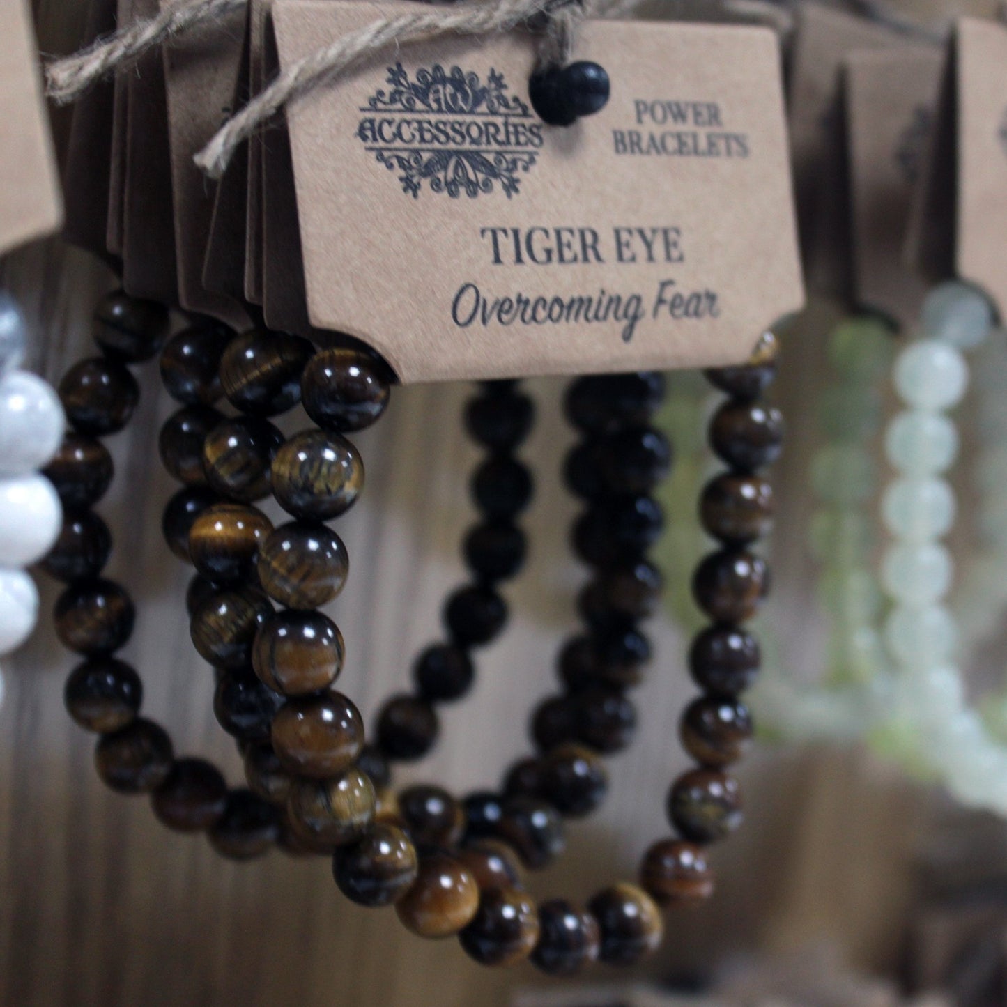 Bracelet énergétique - Oeil de tigre
