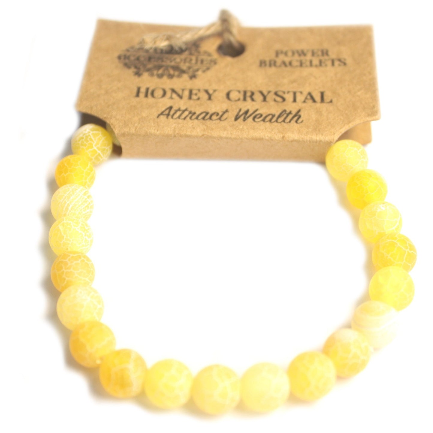 Bracelet énergétique - Cristal de miel