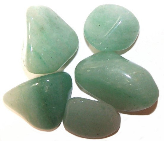 24 x L Tumble Stones - Aventurina clara