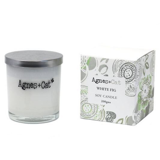 Bougie votive - Figue blanche