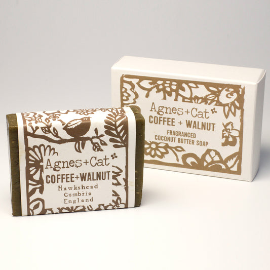 Savon artisanal 140 g - Café et noix