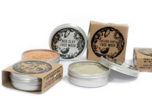 Masque visage à l'argile rouge 80g