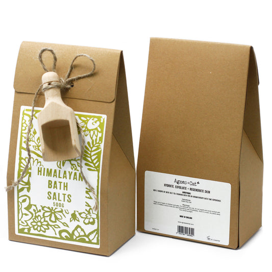 500 g de sel de bain - Ylang et rose de l'Himalaya