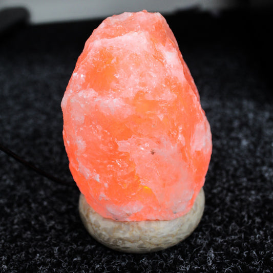 Hochwertige USB-Natursalzlampe – 11,5 cm