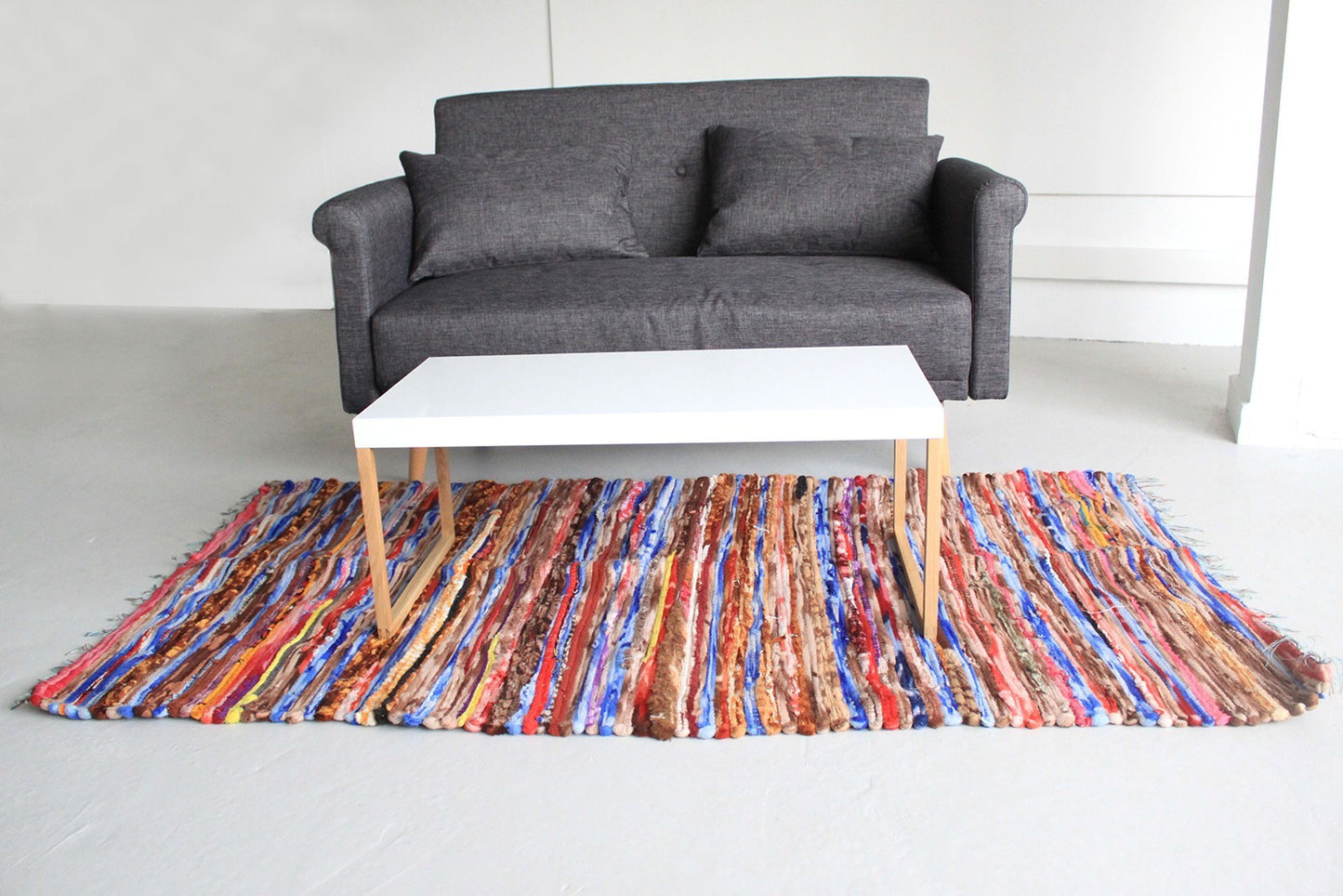 Großer Flickenteppich - 105x185cm