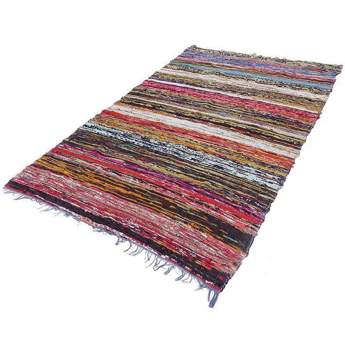 Mittlerer Flickenteppich - 128x75cm