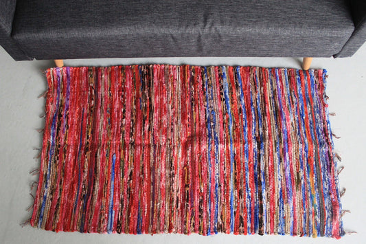 Mittlerer Flickenteppich - 128x75cm