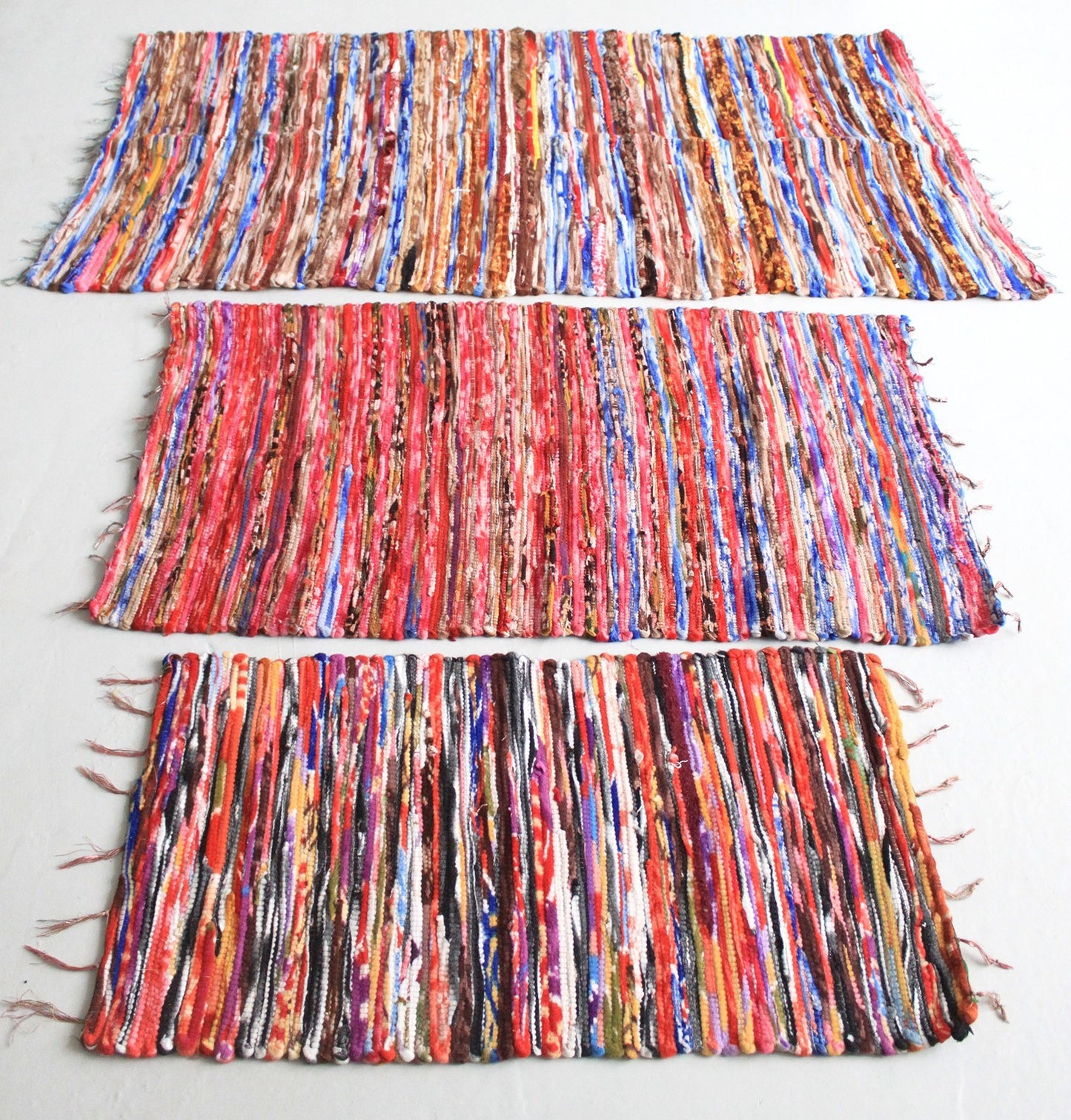 Mittlerer Flickenteppich - 128x75cm