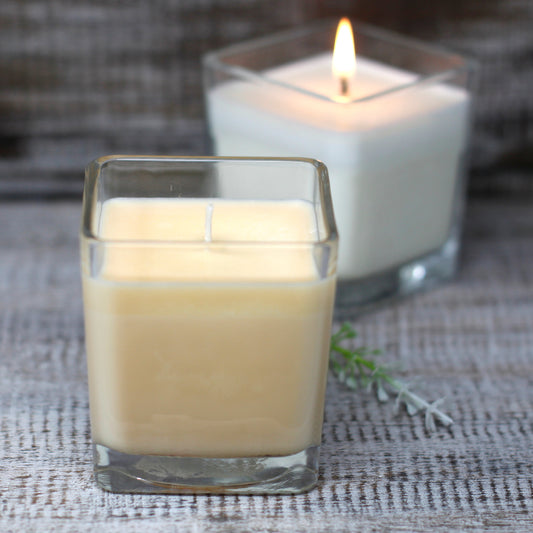 Etikettenfreie Sojakerzen - Grapefruit &amp; Ingwer