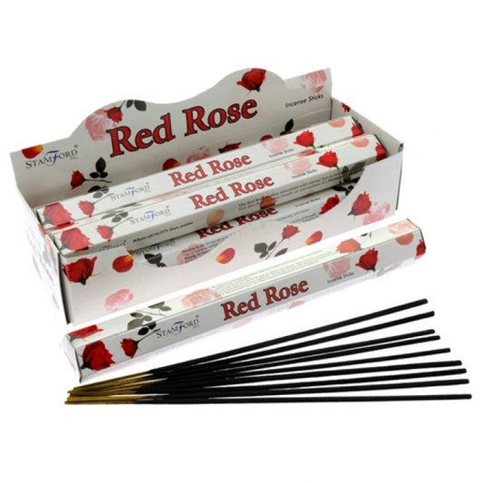 Encens Stamford Premium - Rose rouge