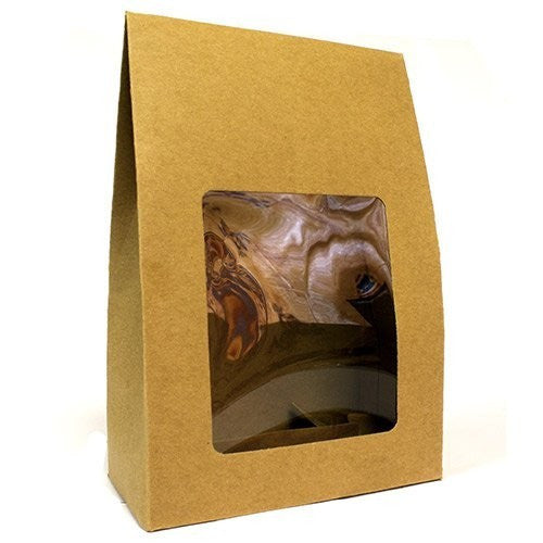 Boîte avec grande fenêtre - 24x16x8cm