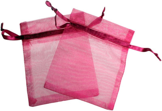 Bolsa de Organza - Rojo Claro