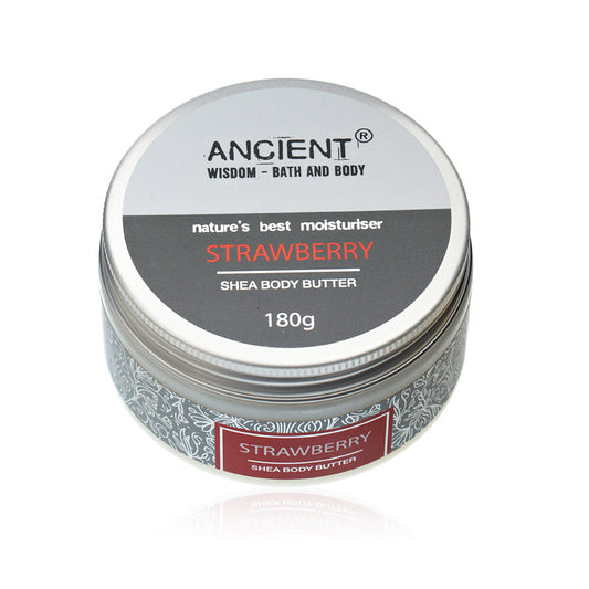 Beurre corporel au karité 180 g - Fraise