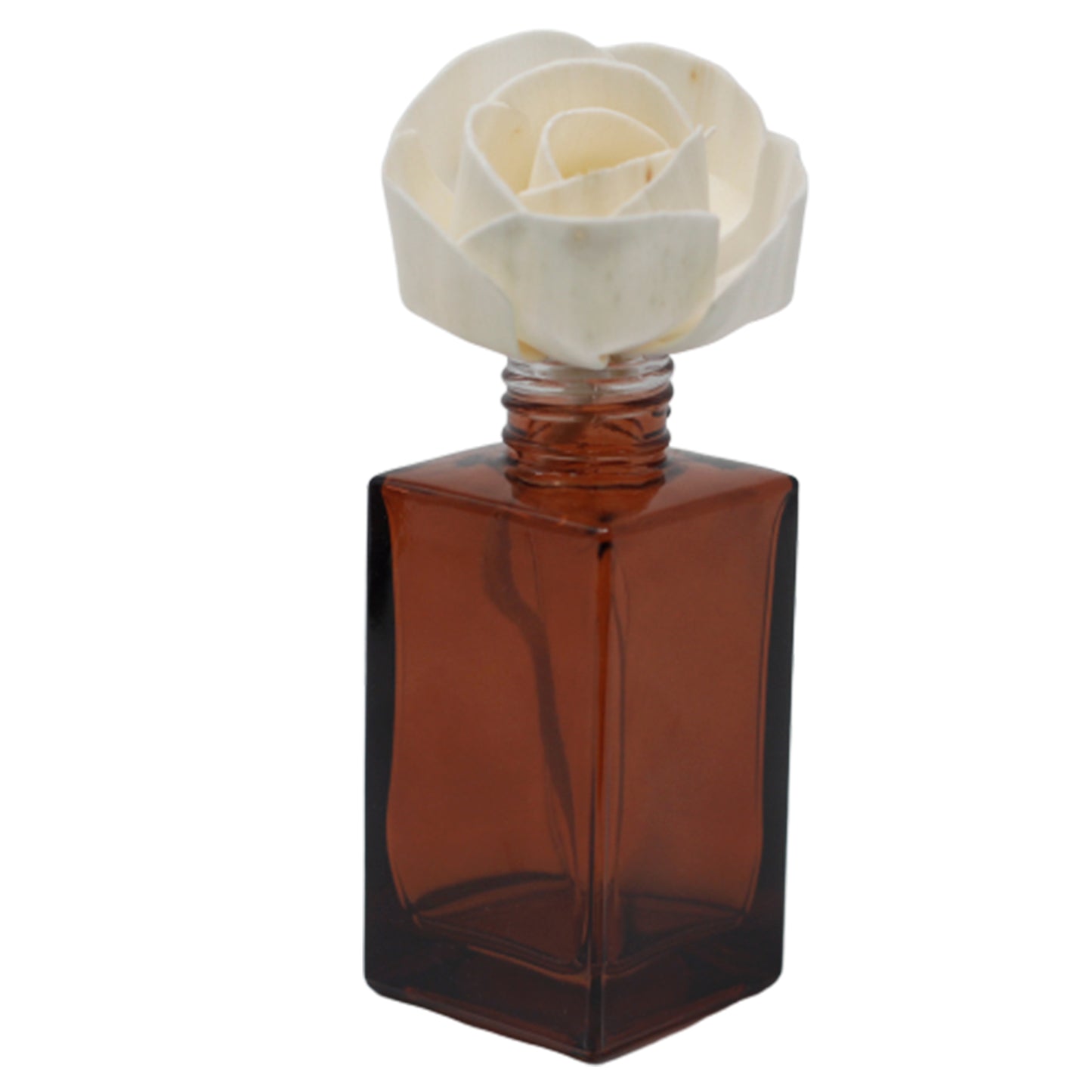 Natürlicher Blumendiffusor – Große Rose am Seil