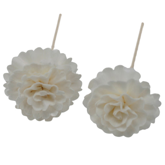 Natürlicher Blumendiffusor – Nelke auf Schilf