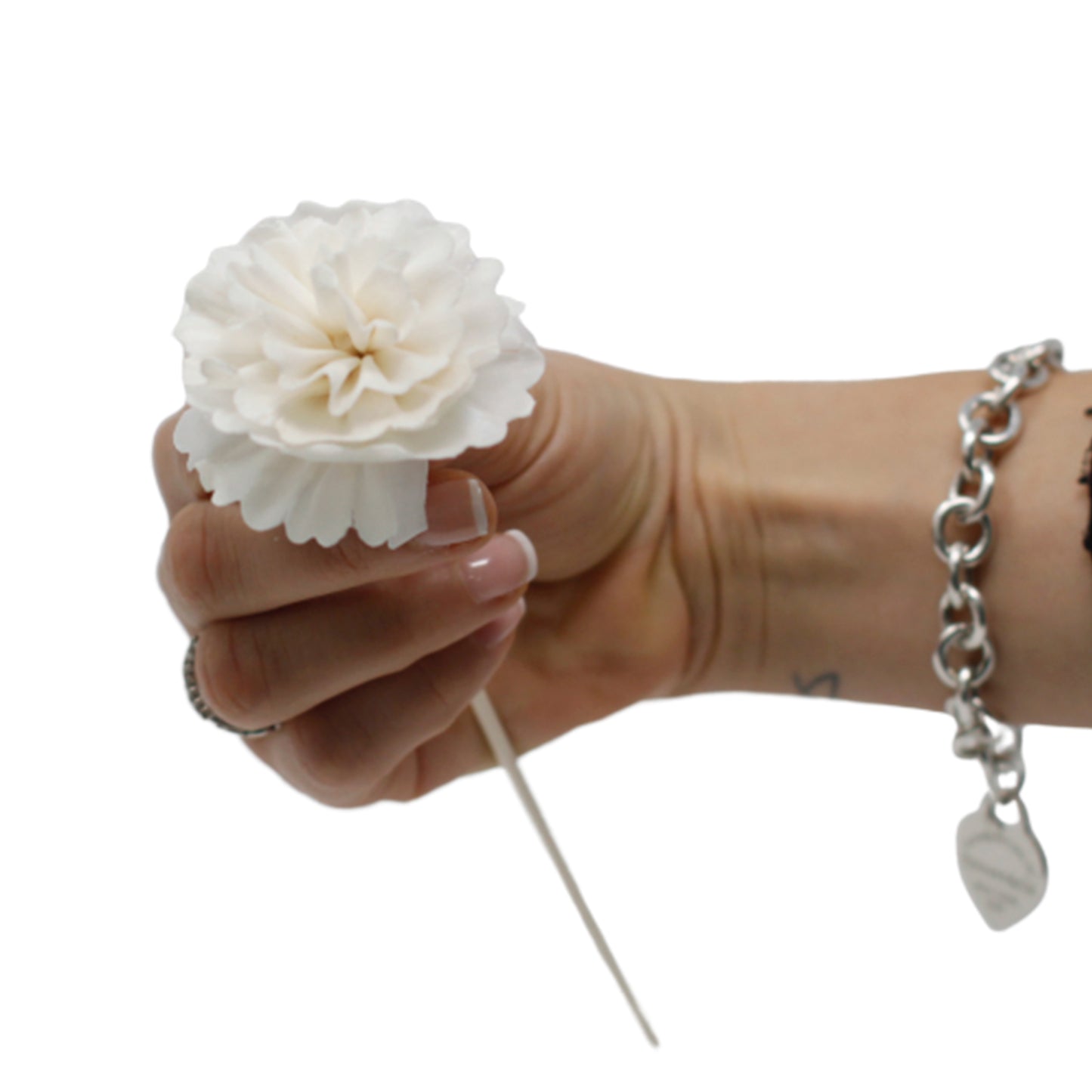 Natürlicher Blumendiffusor – Nelke auf Schilf