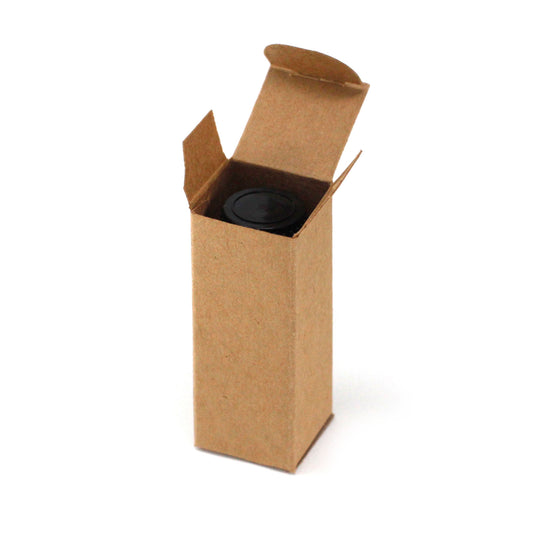 Étui pour flacon d'huiles essentielles de 10 ml - Marron