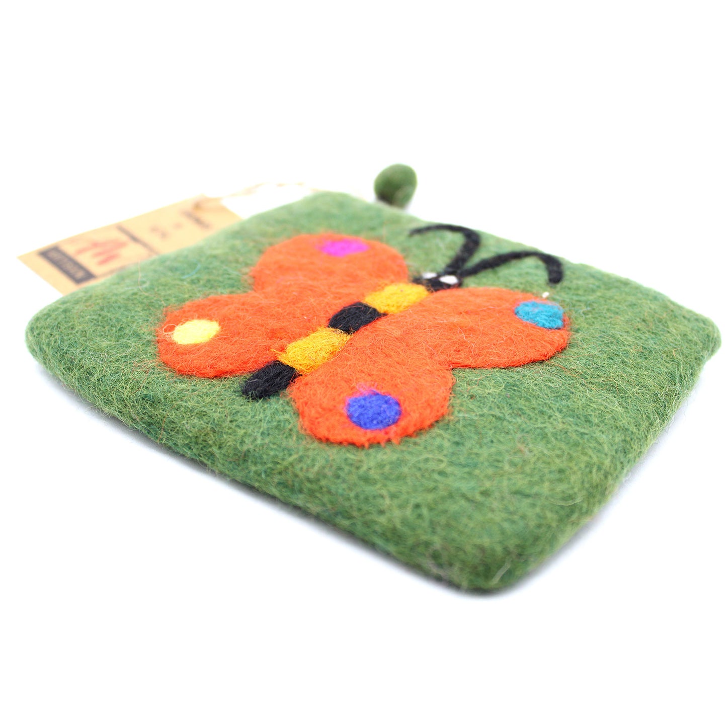 Naturfilz-Etui (sortiert) - Großer Schmetterling