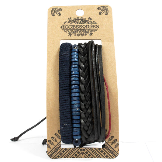 Bracelet homme - Bleu (couleur aléatoire)