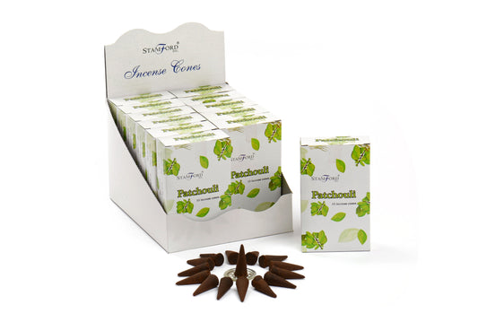 Cônes d'encens au patchouli