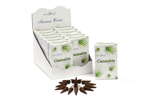 Cônes d'encens au cannabis