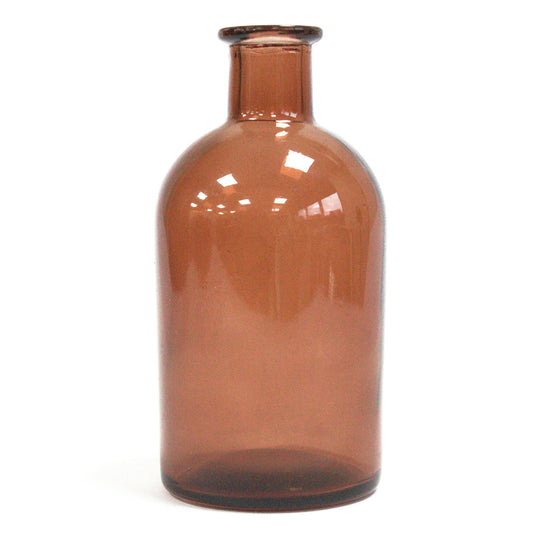 Bouteille carrée de luxe de 250 ml et bouchon diffuseur - Ambre