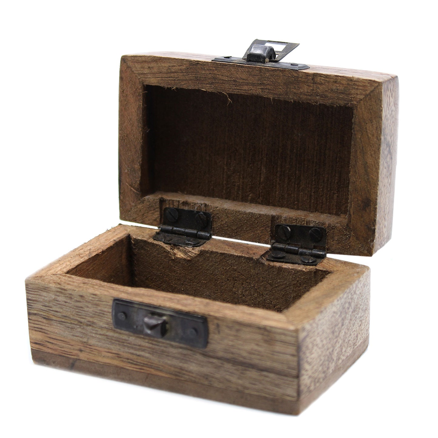 Boîte en bois blanche - Pilulier design slave 3x1,5