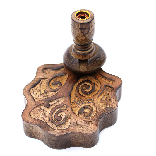 Brûleur inversé SM en bois de manguier - Arbre de vie