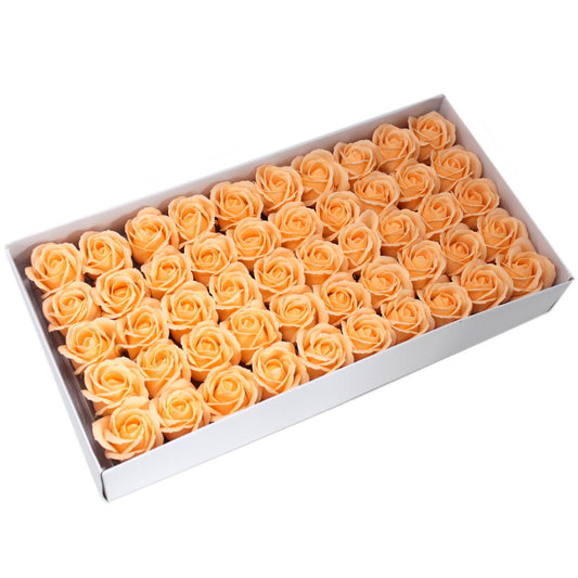 Mittlere Deko-Bastelblume - Pfirsich