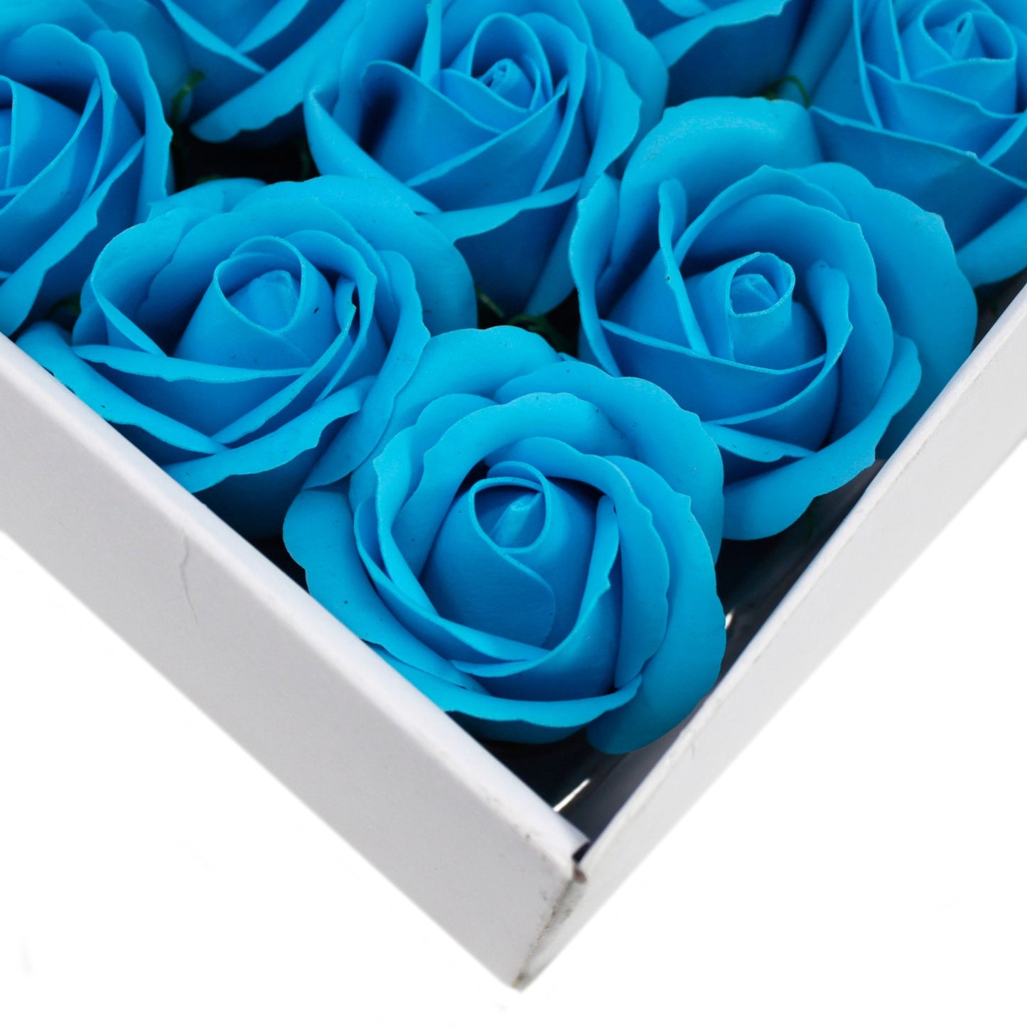 Mittlere Deko-Bastelblume - Blau
